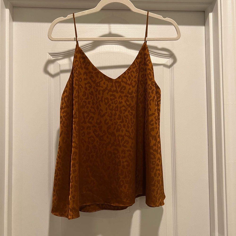 She + Sky Burnt Orange Tank